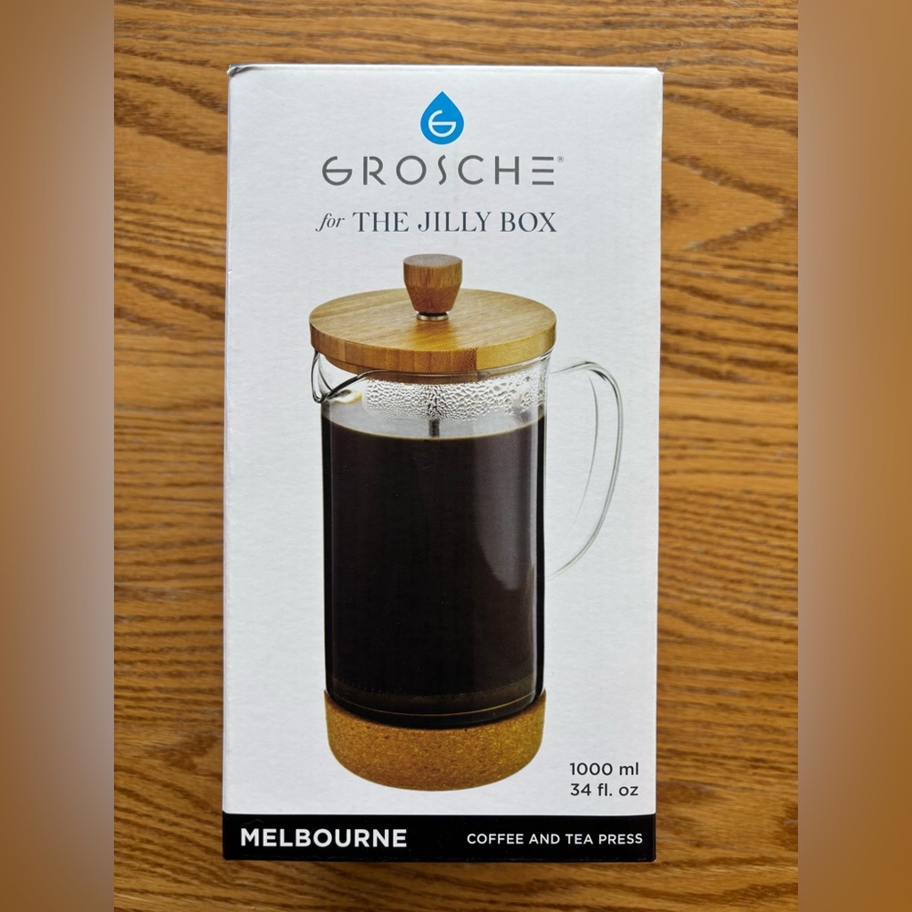 Grosche Melbourne x Jilly Box Glass French Press